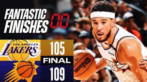 lakers vs suns|Final 4:14 WILD ENDING Suns vs Lakers .
